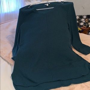 Sonoma Juniors Long sleeve waffle top